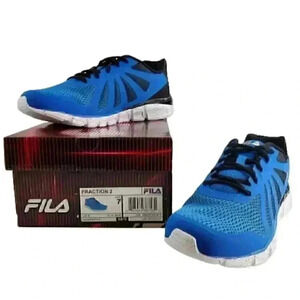 Fila Kids Fraction 2 Sneakers Size 7 Blue Lace Up